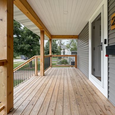 Uncovered Porch