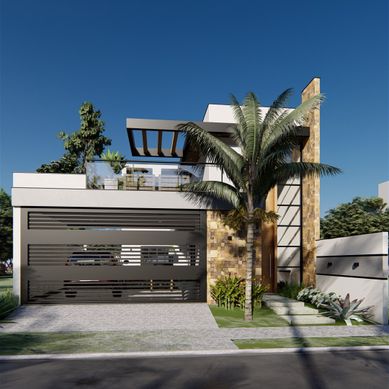 Sobrado Moderno - 200 m²