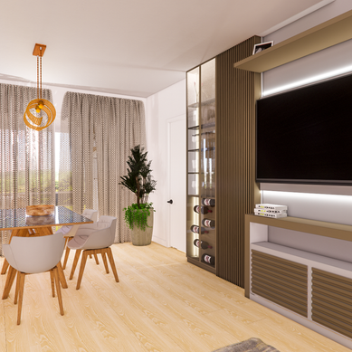 Sala de Estar/Jantar