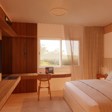 Quarto Casal/Home Office