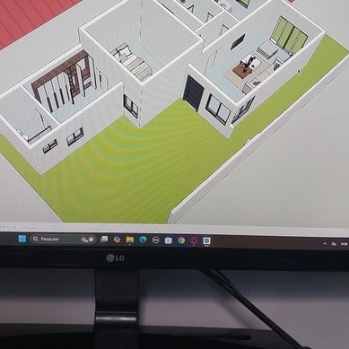 Uma casa modelada por mim 02