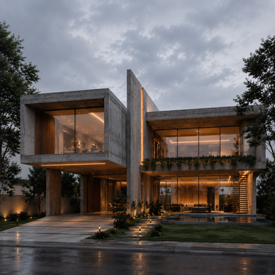 casa brutalista em Londrina Pr