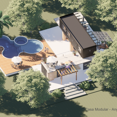 Projeto casa Modular Angra