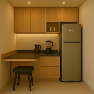 Projeto de Reforma – Cozinha Funcional e Otimizada | Apartamento Compacto