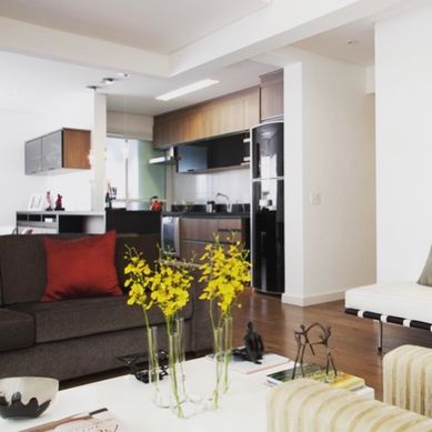 Projeto de  apartamento e design interiores