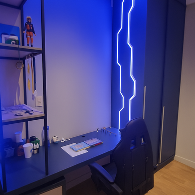 Projeto quarto de criança - estilo gamer