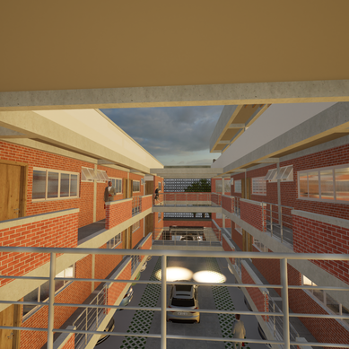 Apartamentos - Tijolo Ecológico
