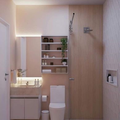 Banheiro - Apartamento Vila Ré