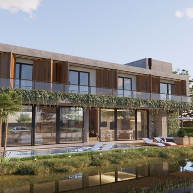 Estudo para residencia de alto padrão em condominio