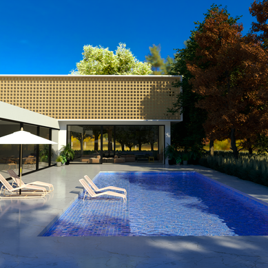 Área de Piscina