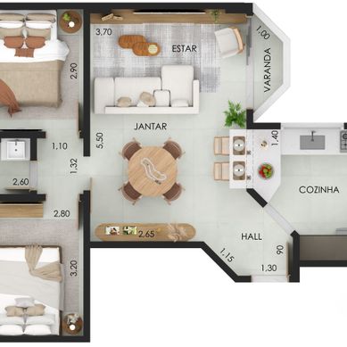 APARTAMENTO CENTRO