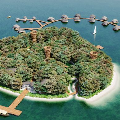 Disney's Te Fiti Island