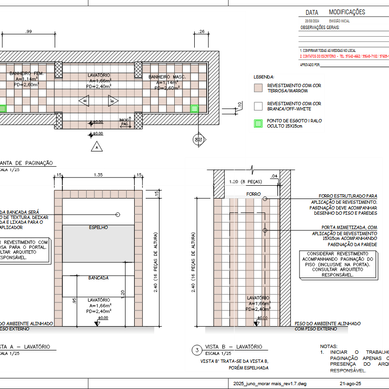 Projeto executivo desenvolvido em Autocad - Morar Mais