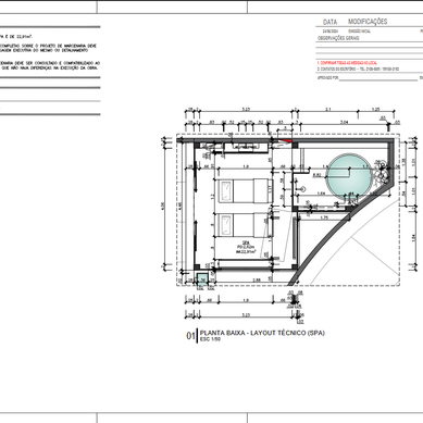 Projeto executivo em autocad