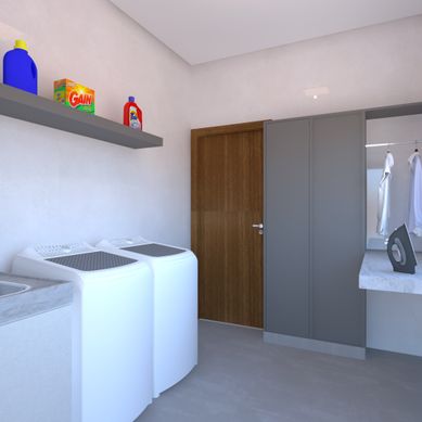 Projeto Interiores Lavanderia 04