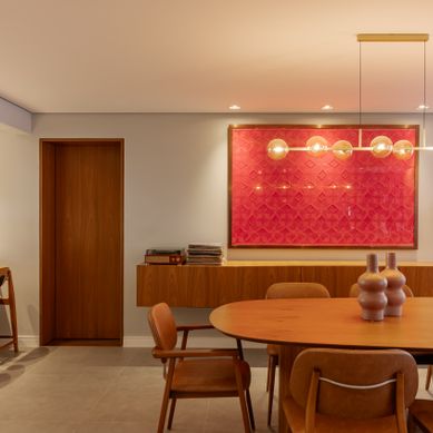 Sala de jantar com afeto