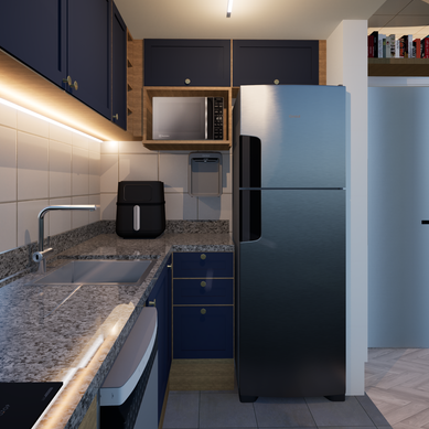 Cozinha blue