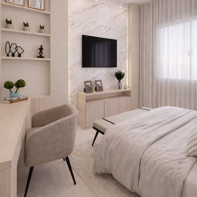 Quarto Casal com closet