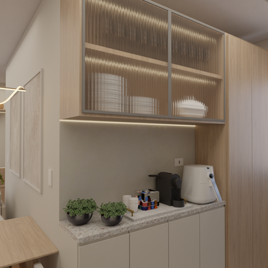 Apartamento contemporâneo com integração de ambientes