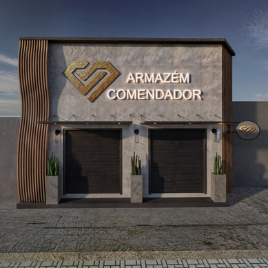 projeto contemporâneo com forte apelo visual e identidade marcante