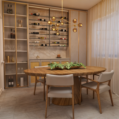 projeto de interiores contemporâneo