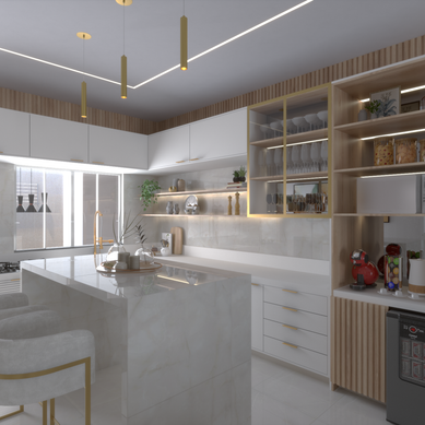 Sala + Cozinha | LE
