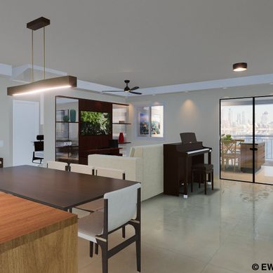 Apartamento Klavier - Renderização