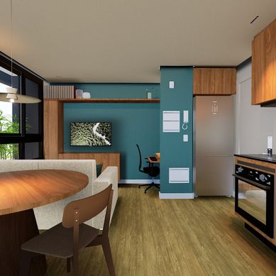 Apartamento Grün - Renderização
