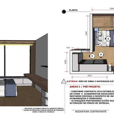 Residência de Alto Padrão (Marcenaria)
