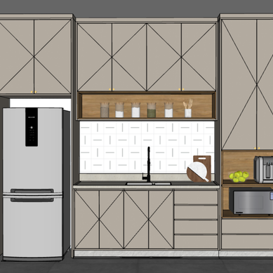 Projeto Interiores Cozinha