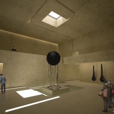 Museu/Cisterna: Projecto de 3° ano da Faculdade