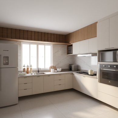 Projeto interiores cozinha