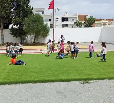 Construction jardin d'enfants municipalité Ezzouhour Tunisie 'l' espoir ''