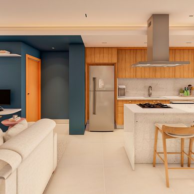 Apto 1704 - Projeto de interiores completo