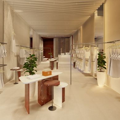 Loja Blessed - Projeto de interiores completo