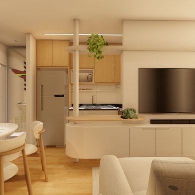 Apto 1801 - Projeto de interiores completo