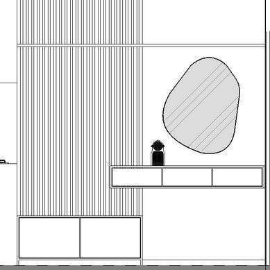 Cantinho do café e sapateira - REVIT