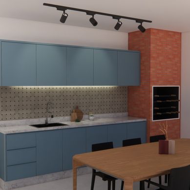 Cozinha Blue