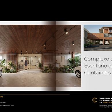 COMPLEXO DE ESCRITÓRIOS EM CONTAINERS