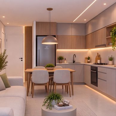 Living & Cozinha Integrada
