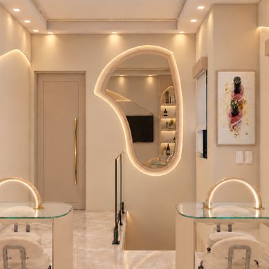 Sala de Cursos de Nail Design | Arquitetura Comercial e Interiores