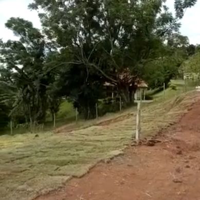 Projeto de terraplanagem em área rural