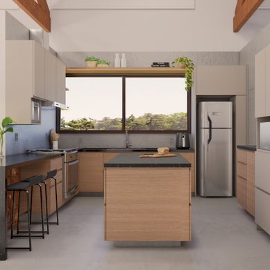 Cozinha casa de campo