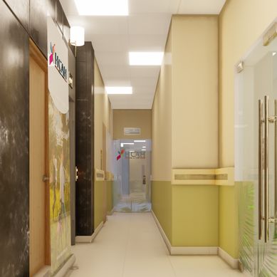 Interior Design proposal for a Hospital