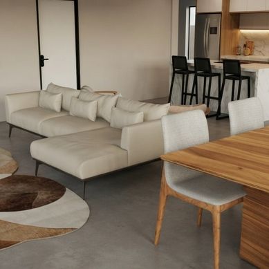 Sala de Estar e Cozinha Integradas