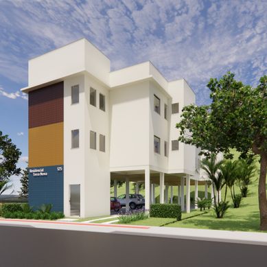 Residencial Multifamiliar 20 apartamentos estúdio