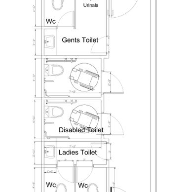 toilet design for hotel