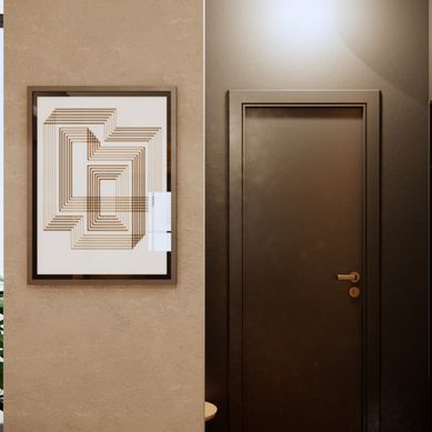 Apartamento Industrial Contemporâneo — Textura, Cor e Identidade