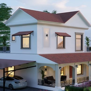 Luxury G+1 Farmhouse Design in Gumla, Jharkhand | Bhuvi Homes