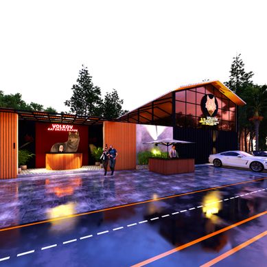VOLKOV Restaurant – Modern Restaurant Design in Daltenganj